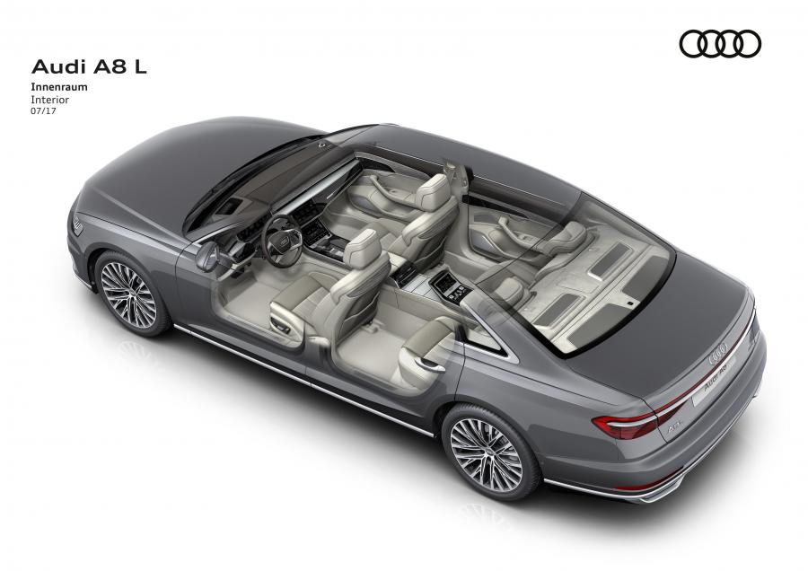 Схема Audi A8 L 55 TFSI Quattro (D5) 2017 года  (WW) (фото 111 из 116)